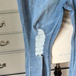 Tinseltown Jeans Boho Hippie Bootcut Stretchy Distressed Pull On Elastic Waist Size 8  Photo 3