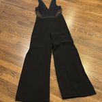 Jonathon Simkhai Elegant Black Lace Jumpsuit with slit on leg, size 2 Photo 1