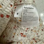 Reformation | Clementine Ruched Floral-Print Linen Top in Veronica | Size: S Photo 7