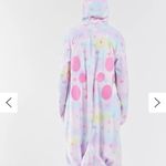 Sazac Island Norwhal one size adult Colorful Unicorn Onesie Pajamas White Photo 1