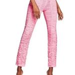 I am gia I.AM.GIA Ophelia Ruched Pink Mesh Pants Photo 0
