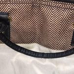 SKIP HOP BROWN CHEVRON CHIC DIAPER PURSE BAG Black Photo 2
