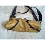 Emma Fox ‎ Designer Leather Purse Bag- Tan Brown Gold Hardware & Snap 19x15 Photo 6