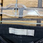 Athleta Black Skinny Jeans With Zipper Hems Size 2 Photo 5