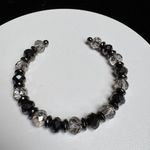 Sophisticated Black & Silver Beaded Bracelet Photo 4