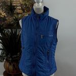 Rafaella Women’s Blue Outdoor Vest/Quilted. Size M Strong Zipper, Insulated Photo 0