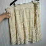 Torrid NWT Ivory Lace Smocked Waist Skater Skirt 4X K44 Photo 10