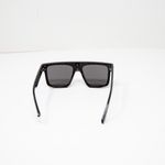 ZARA Black Mirrored Reflective Square Oversized Windshield Sunglasses Photo 2
