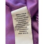 ECI  New York Dress‎ size 2 Silky Slip Babydoll Purple Paisley Boho Photo 6