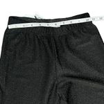 Sleeper Black Sparkle Glitter High Waist Stretchy Wide Flare Pants sz XS NEW Tag Photo 6
