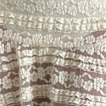 Motel Rocks Ragna Unlined Mini Skirt In Ivory Lace Photo 4