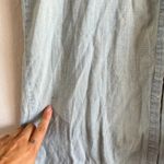 Madewell NWOT  Light Blue Chambray Sleeveless Denim Shirt Dress Cowgirl Womens XS Photo 7