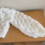 Edikted  Cream Open-Front chunky knit Cardigan Photo 11