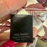 Vera Wang Women’s White Floral Simply Vera  Blouse Photo 4