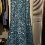 Amarra Prom Dress Blue Size 10 Photo 3