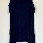 Jones New York  Cold Shoulder Dark Navy Blue Shirt - Size: Small Photo 0