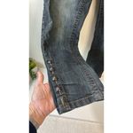 DKNY  Denim Jeans with Button Detail Dark Wash Casual‎ Pants women's size 12 Photo 2