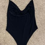 Nasty Gal Cowl Neck Bodysuit With Rhinestone Straps Photo 2