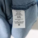 Time And Tru Maternity Denim Dress Womens XL Tiered Button Front Shirt Dress Photo 7