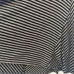 Style & Co a-line black and gray striped swing sleeveless dress size medium Photo 15