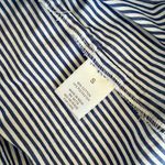 Westport Blue and White Striped Bell Sleeve Shirt Photo 3