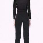 ZARA WINDPROOF AND WATERPROOF SLIM PANTS SKI COLLECTION Black NWT Photo 0