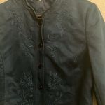 Dress Barn FINAL MARKDOWN  embroidered jacket large Photo 1
