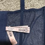 Victoria's Secret  Dream Angels Navy Floral Embroidered Corset Bra Top Photo 5