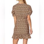 The East Order Paisley Alix Mini Dress Large Orange Photo 1
