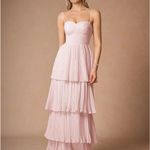 Azazie Atelier Isla Powder Pink Maxi Dress Photo 11