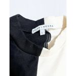 Selva Negra‎ Wabi Two Tone Sweatshirt Top Size L Black Cream Crewneck Cotton Size L Photo 2