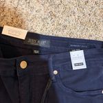 Judy Blue  High Waist Tummy Control Garment Dyed Wide Leg Crop Navy Jeans Photo 5