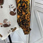 Jane and Delancey Jane‎ & Delancey Paisley Floral Pattern Block Peasant Blouse Small Photo 5