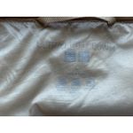 Uniqlo Ultra Light Down Vest Size Large Beige Wide Quilt Puffer Lightweight Photo 7