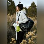 035. Free People Surplus Shine Carryall Bag in Black Patent Photo 5