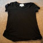 Brochu Walker  xs black linen top Photo 0