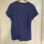 Under Armour  Blue V Neck Heat Gear Shirt Size‎ Large Photo 1