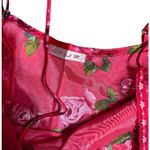 Cruz PINK FLORAL satin nightgown/ midi dress SIZE MEDIUM Photo 4
