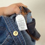 Talbots [] Blue Denim Moonlight Wash Utility Jumpsuit Long Sleeves Cotton Size XS Photo 10