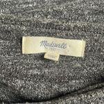 Madewell Grey Striped Nordic Top Oversized Sweatshirt Varsity School Sporty Prep Photo 5