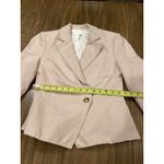ALC Frank A.L.C. Fremont Single Button Blazer Jacket 6 Linen Cotton Blend size 4 Photo 6