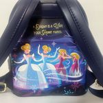 Lounge Fly Disney Cinderella Castle  Mini Backpack Navy Photo 5