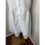 Tuckernuck  White Burnout Sleeveless Royal Shirt Dress Small S Photo 6