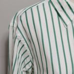 Ralph Lauren Lauren  green striped flag crest button down size 12 Photo 1