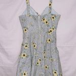 Speechless  Polka Dot Floral Print Sleeveless Fit & Flare Mini Dress size medium Photo 5