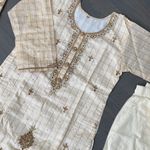 NEW DRESS SALWAR KAMEEZ DRESS BOLLYWOOD SUIT PAKISTANI INDIAN WEDDING PARTY WEAR Tan Photo 7