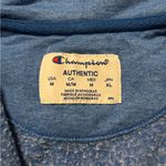 Champion Authentic Blue Hoodie Size M Photo 9
