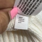 A New Day NWOT Cream Ribbed Women's Sweater xl open knit long sleeve Photo 3