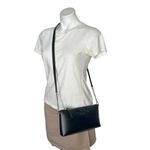 Kate Spade  New York Declan Bow Sawyer Street Crossbody Bag Black Leather Photo 3