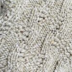 Woolrich VTG  100% Cotton Heavy Cable Knit Turtleneck Sweater Oatmeal Photo 9